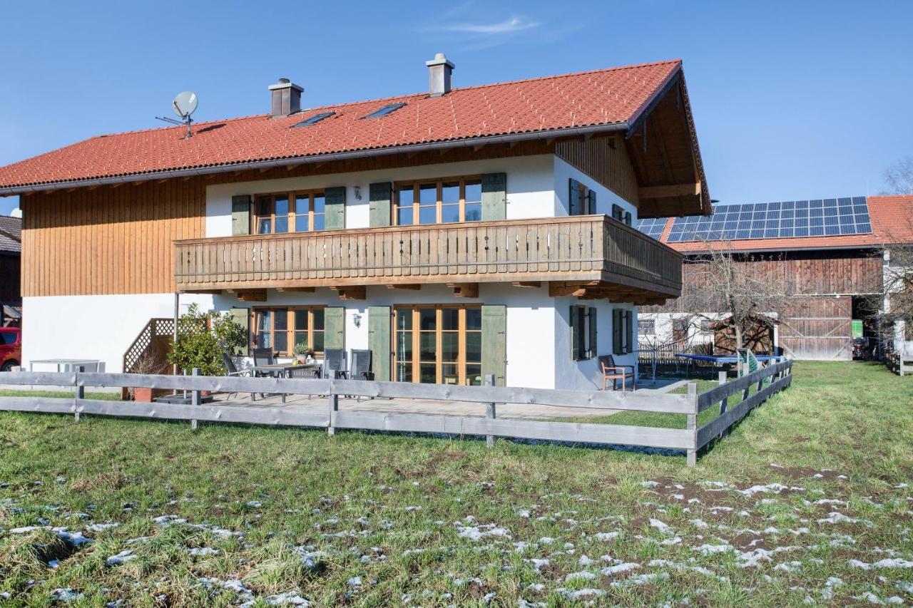 Ferienwohnung Seeblick Bad Heilbrunn Exterior foto